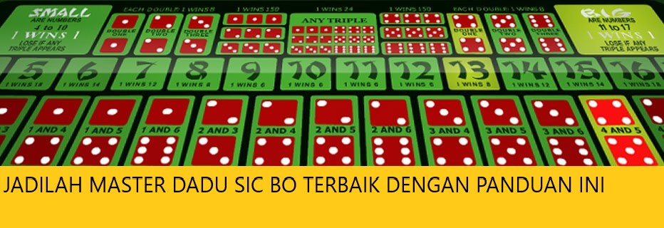 JADILAH MASTER DADU SIC BO TERBAIK DENGAN PANDUAN INI